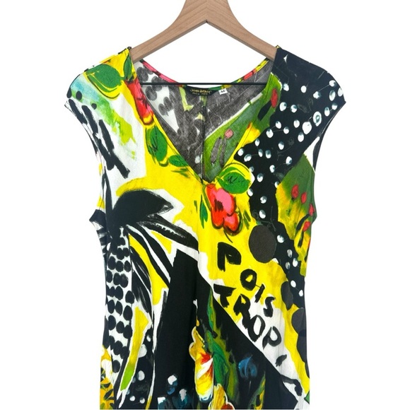 Jams World Sherry Dress Hawaiian Tropical Floral Print Wearable Art Size Medium - Picture 4 of 8